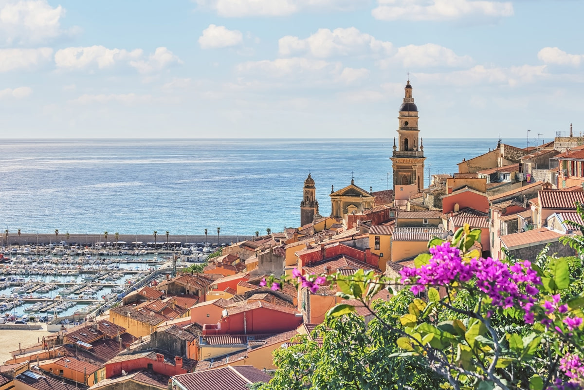 Mediterranean Village Wall Mural in your room