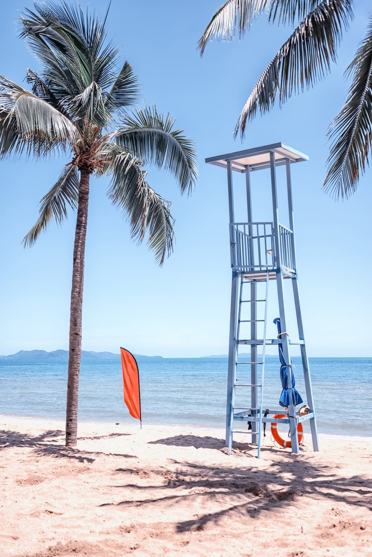 Lifeguard's View Wall Mural in your room
