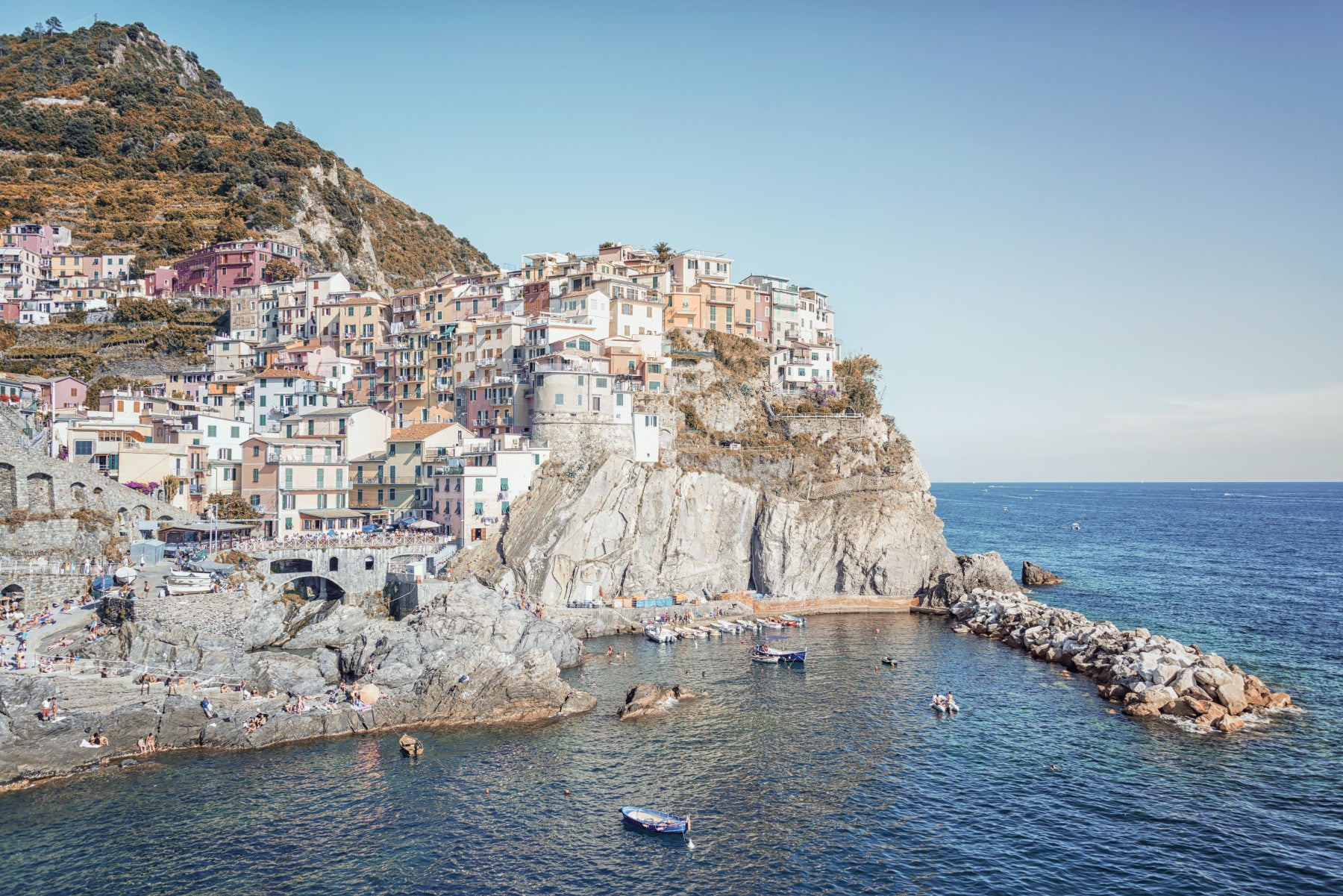 Cliffside Homes View Wall Mural