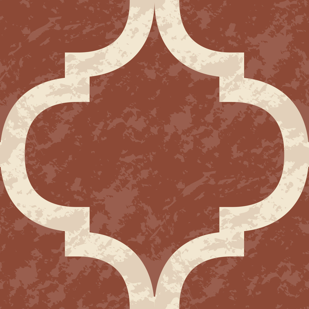 Moroccan Ogee - Amber Wallpaper⁠
