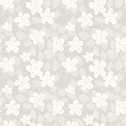 Delicate Floral Serenity Wallpaper⁠