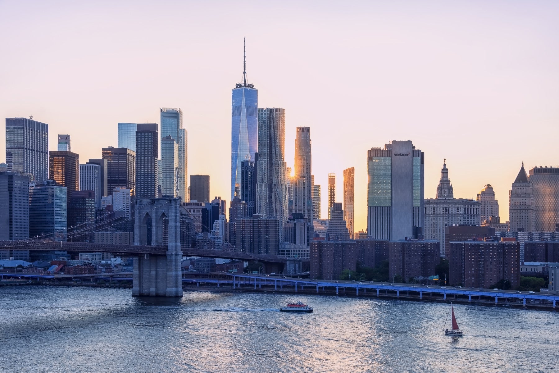 NYC Skyline Dream Wall Mural