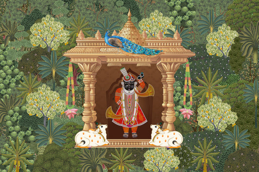 Shrinathji Sanctuary Wall Mural