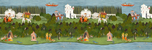 Rishikesh Retreat Wall Mural
