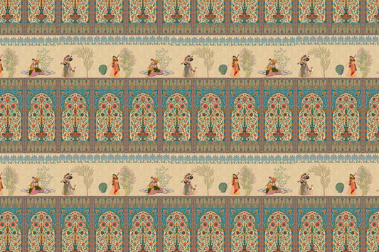 Mughal Melodies Wall Mural