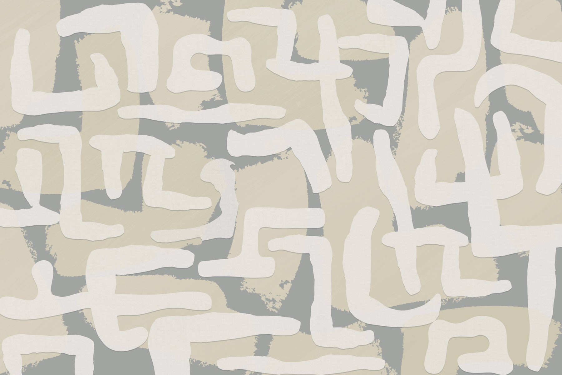 Abstract Terrain Wall Mural