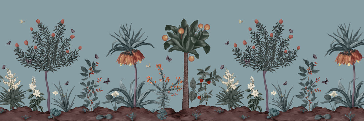 Botanical Eden Wall Mural in your room