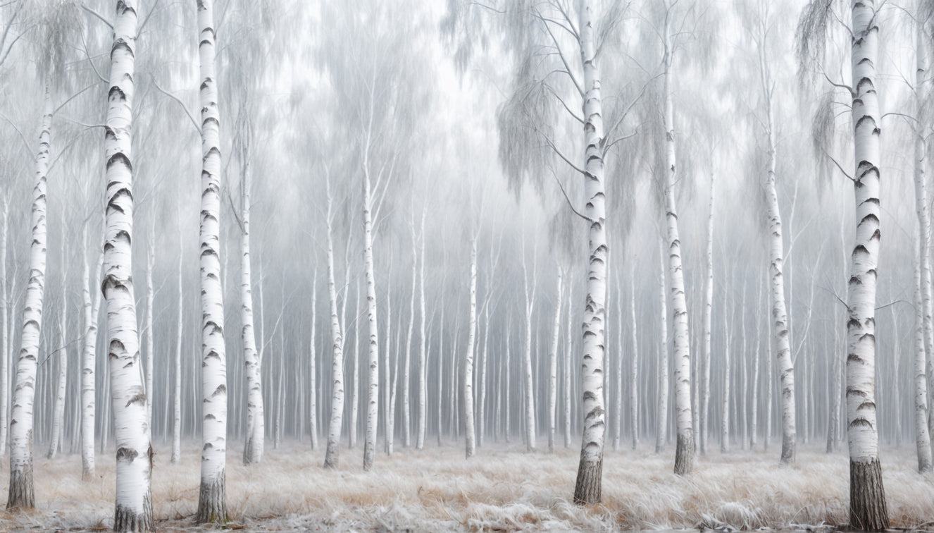 Birch Whispers Wall Mural