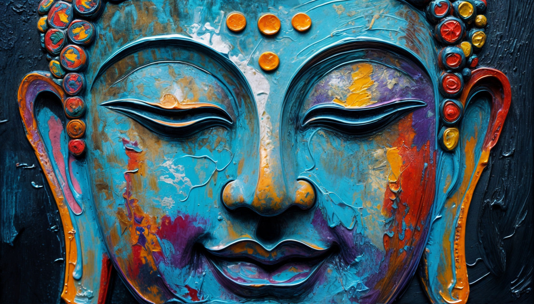Zenith Buddha Wall Mural