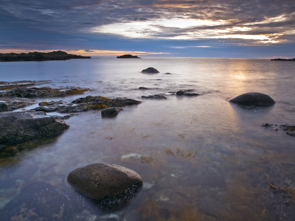 Beach Twilight Wall Mural in your room