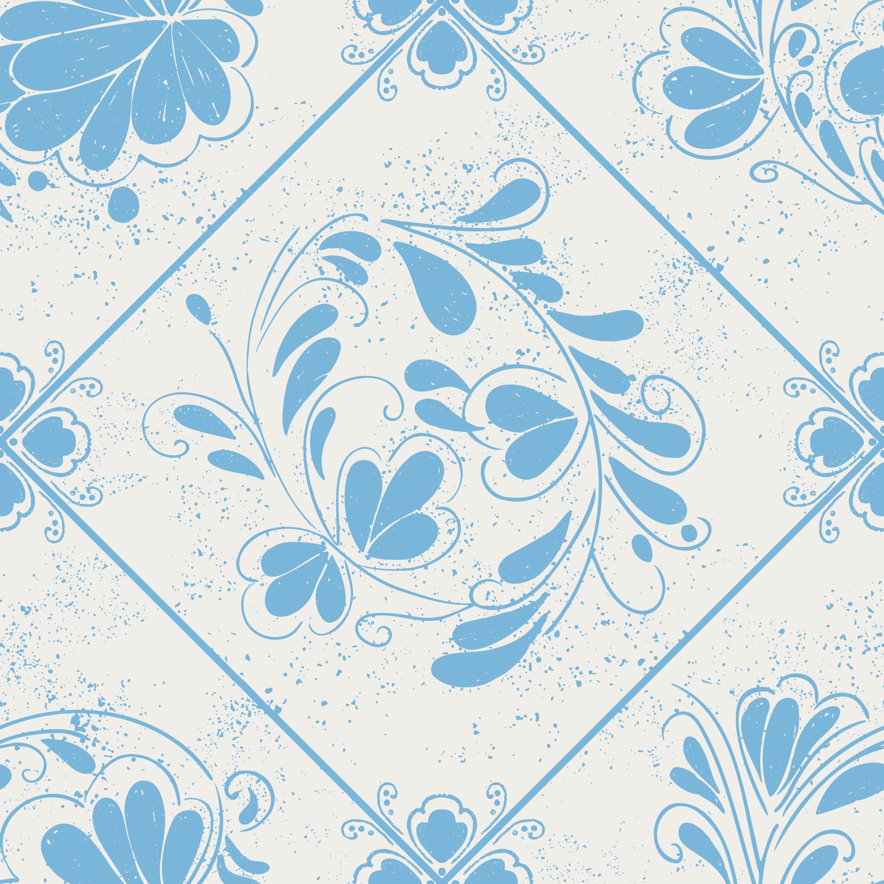 Delft Bloom Wallpaper⁠