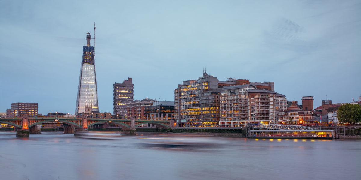 London Luminescence Wall Mural in your room