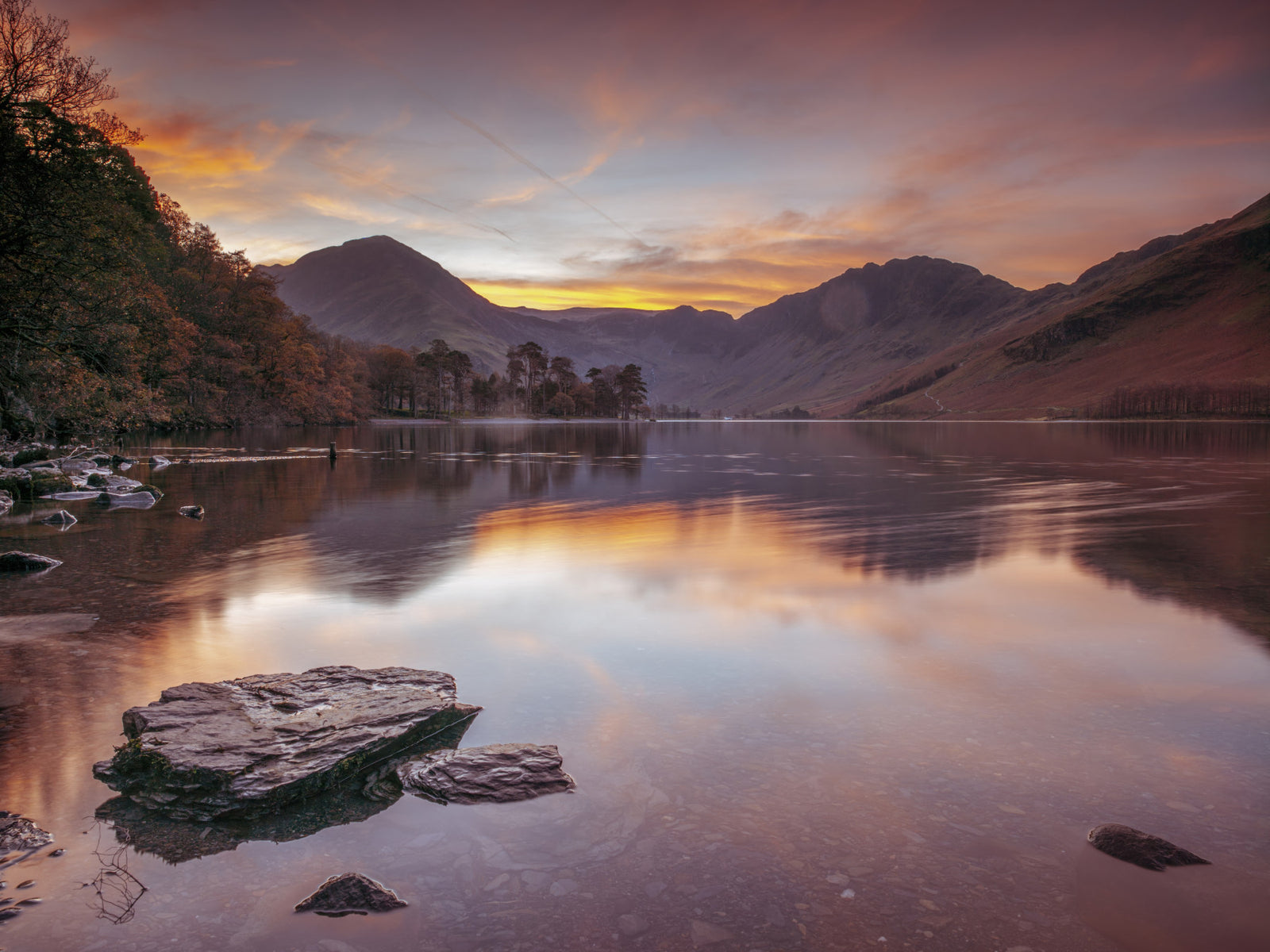 Lakeland Sunrise Wall Mural