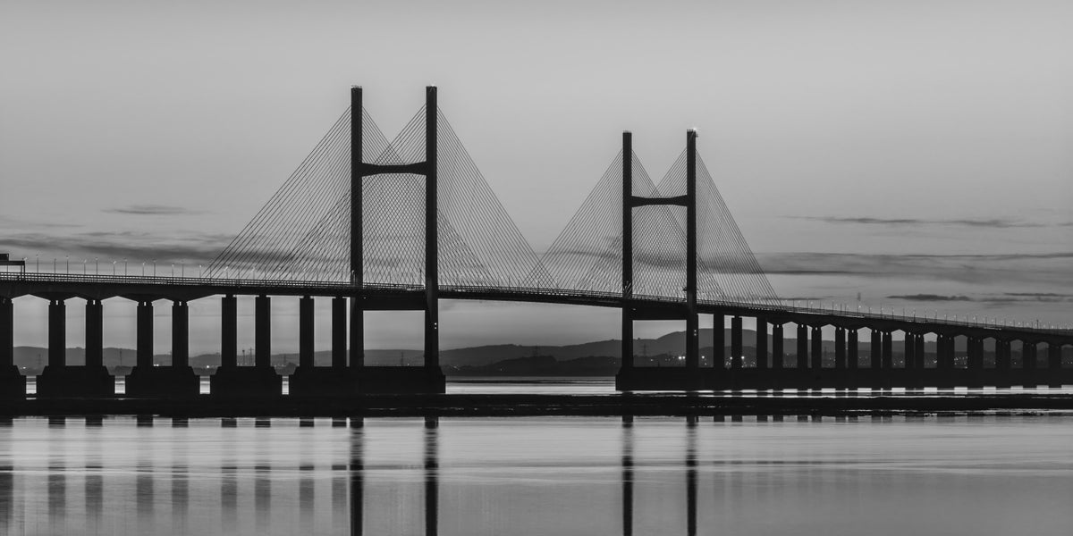 Severn Bridge Wall Mural in your room