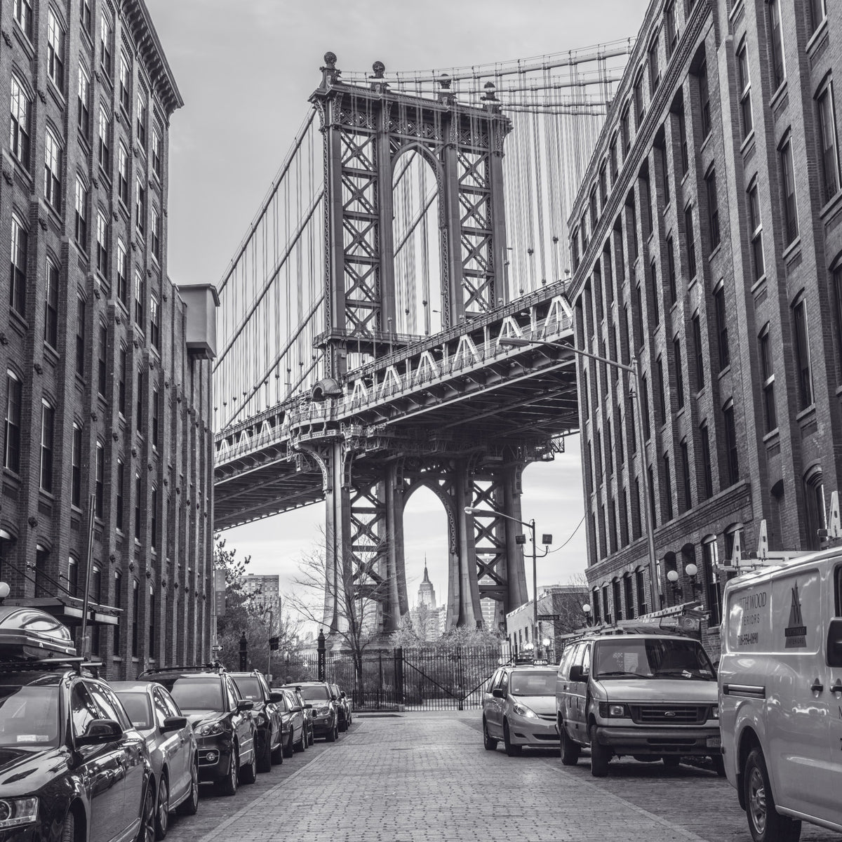 Manhattan Bridge from the Dumbo Wall Mural in your room