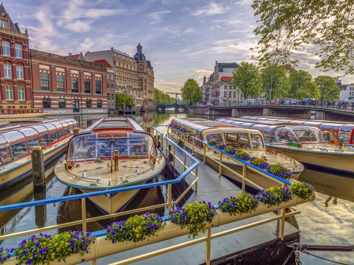 Dutch Waterways Wall Mural in your room — zoomed