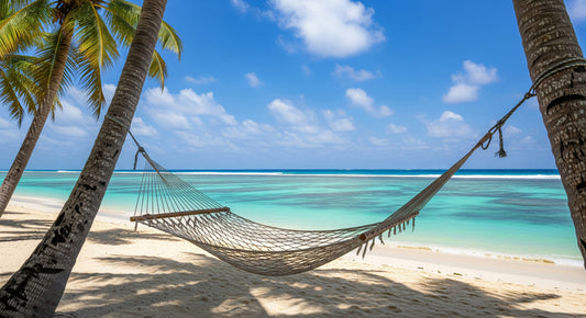 Beach Hammock Haven Wall Mural