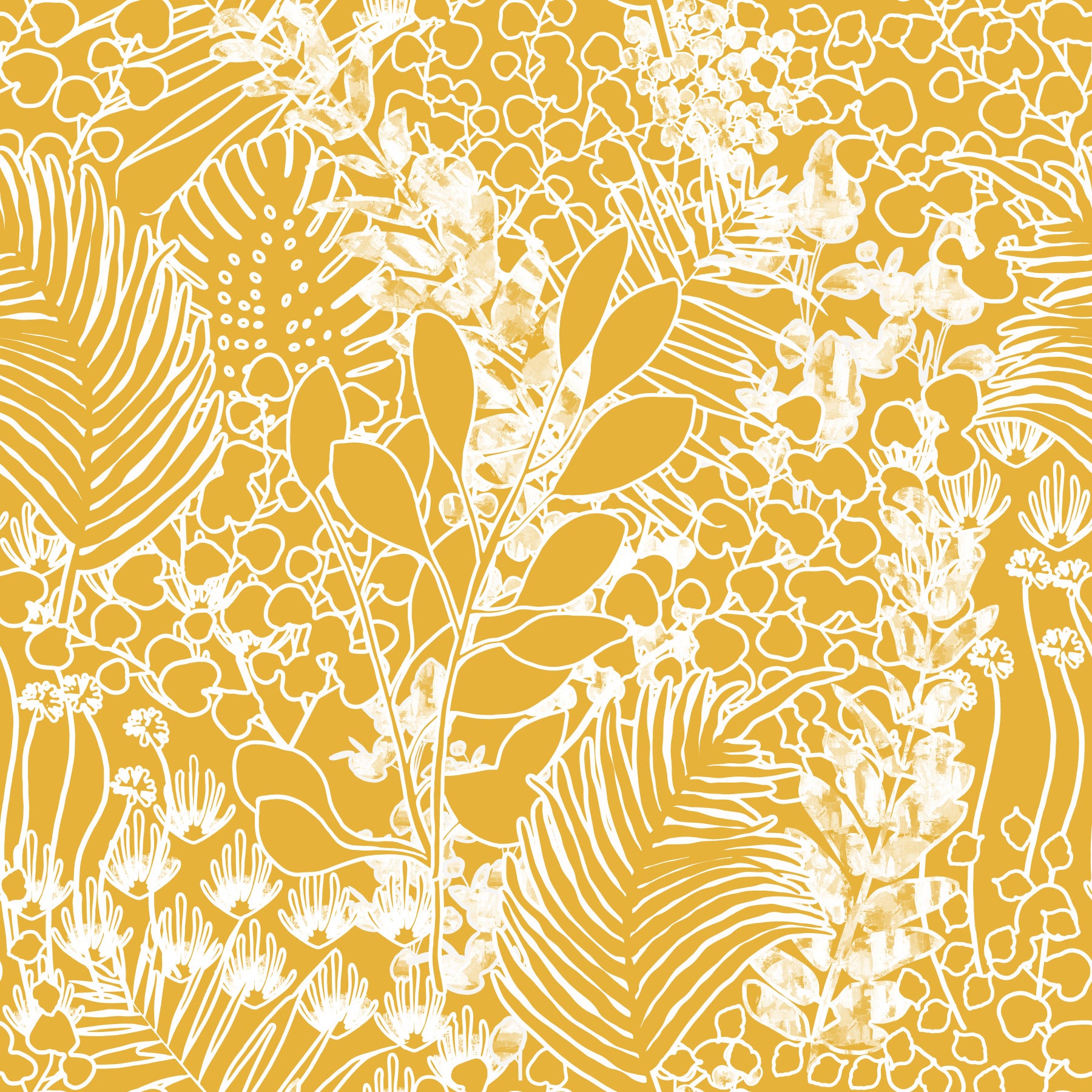 Golden Meadow Dream Wallpaper⁠