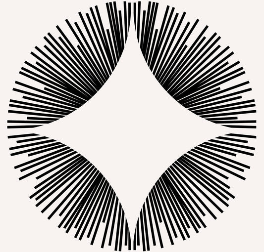 Starburst Deco Wallpaper⁠