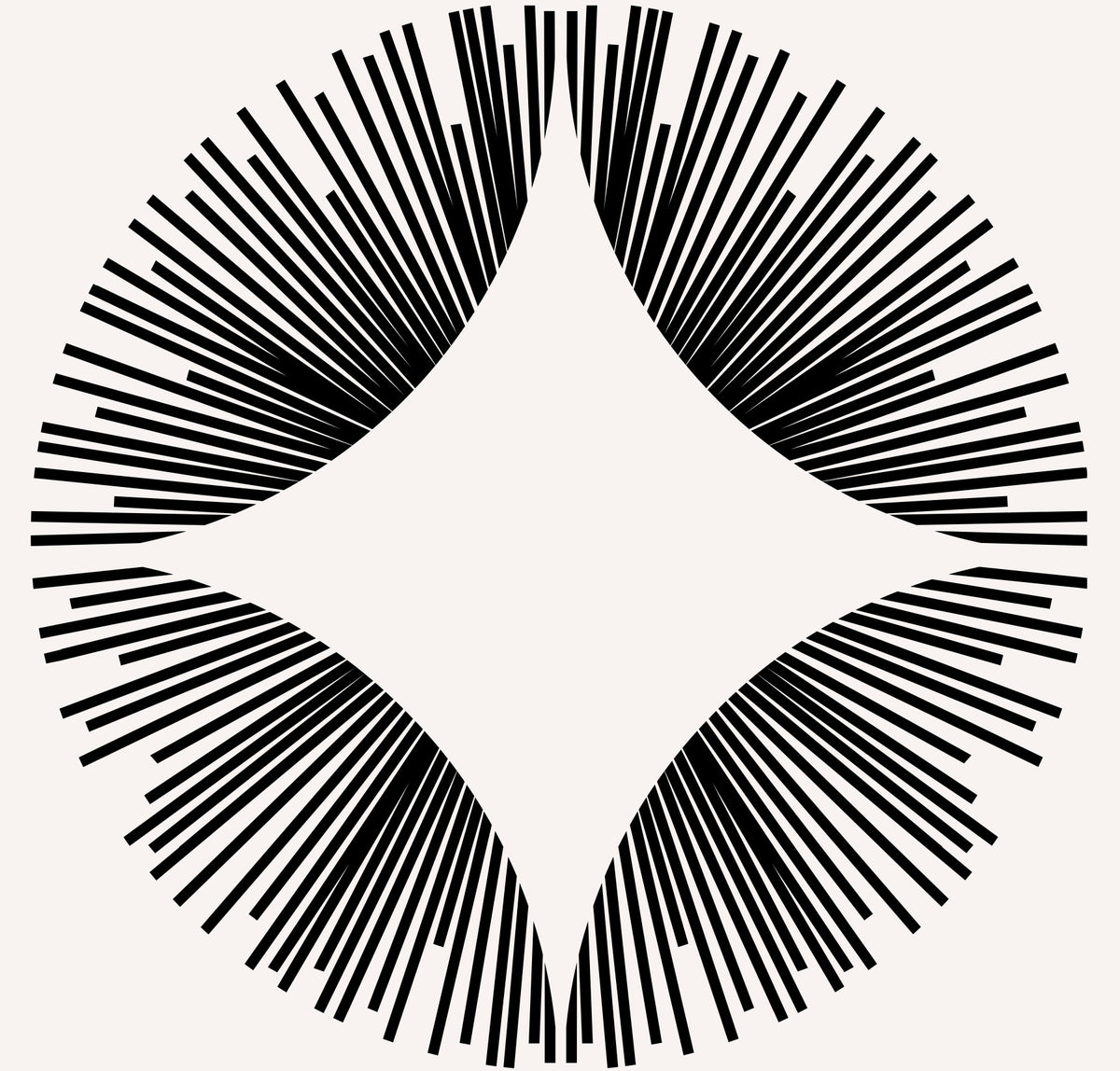 Starburst Deco Wallpaper⁠ in your room