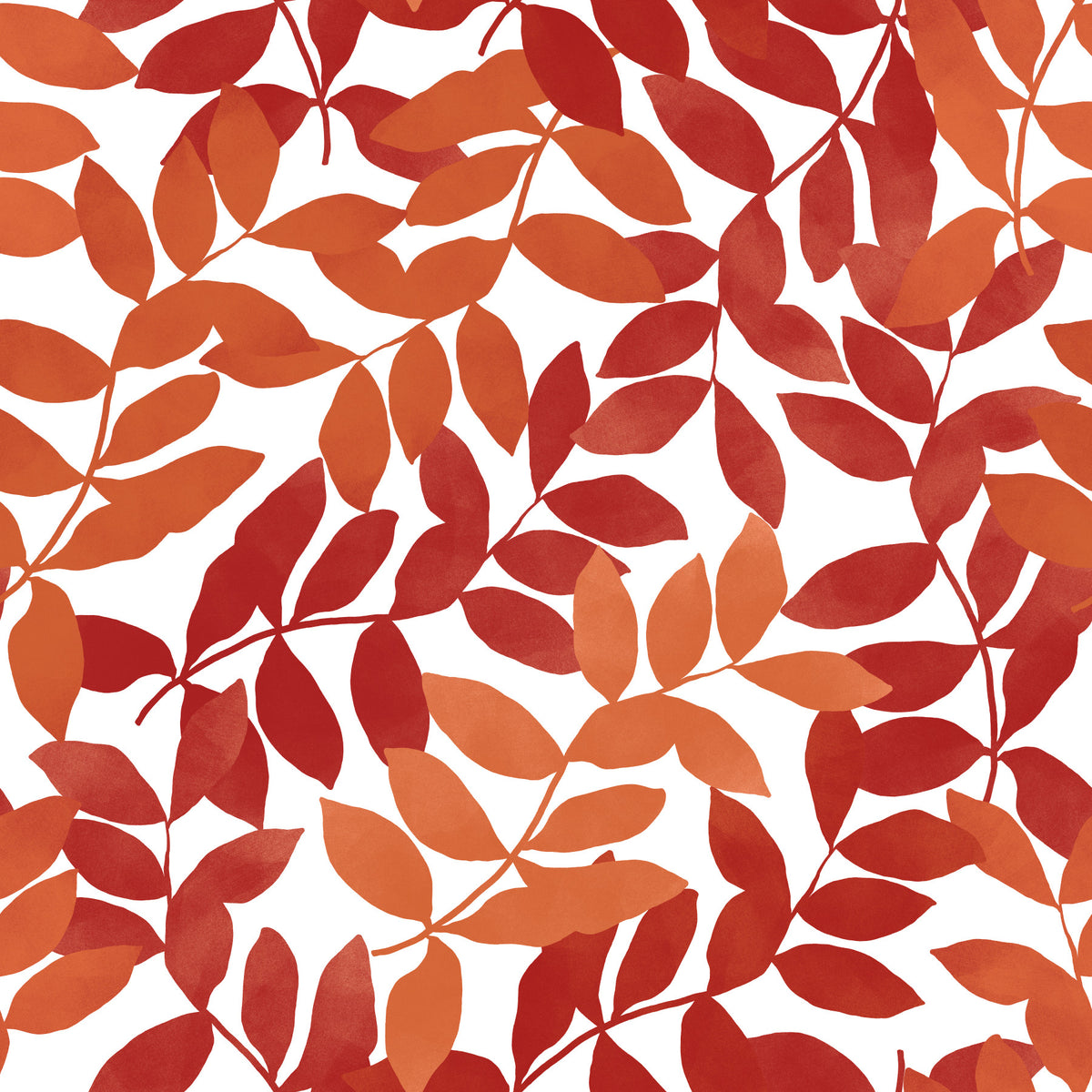Rustic Leaves Wallpaper⁠ in your room — zoomed