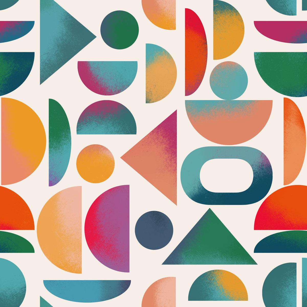 Mid-Century Pop Wallpaper⁠ in your room