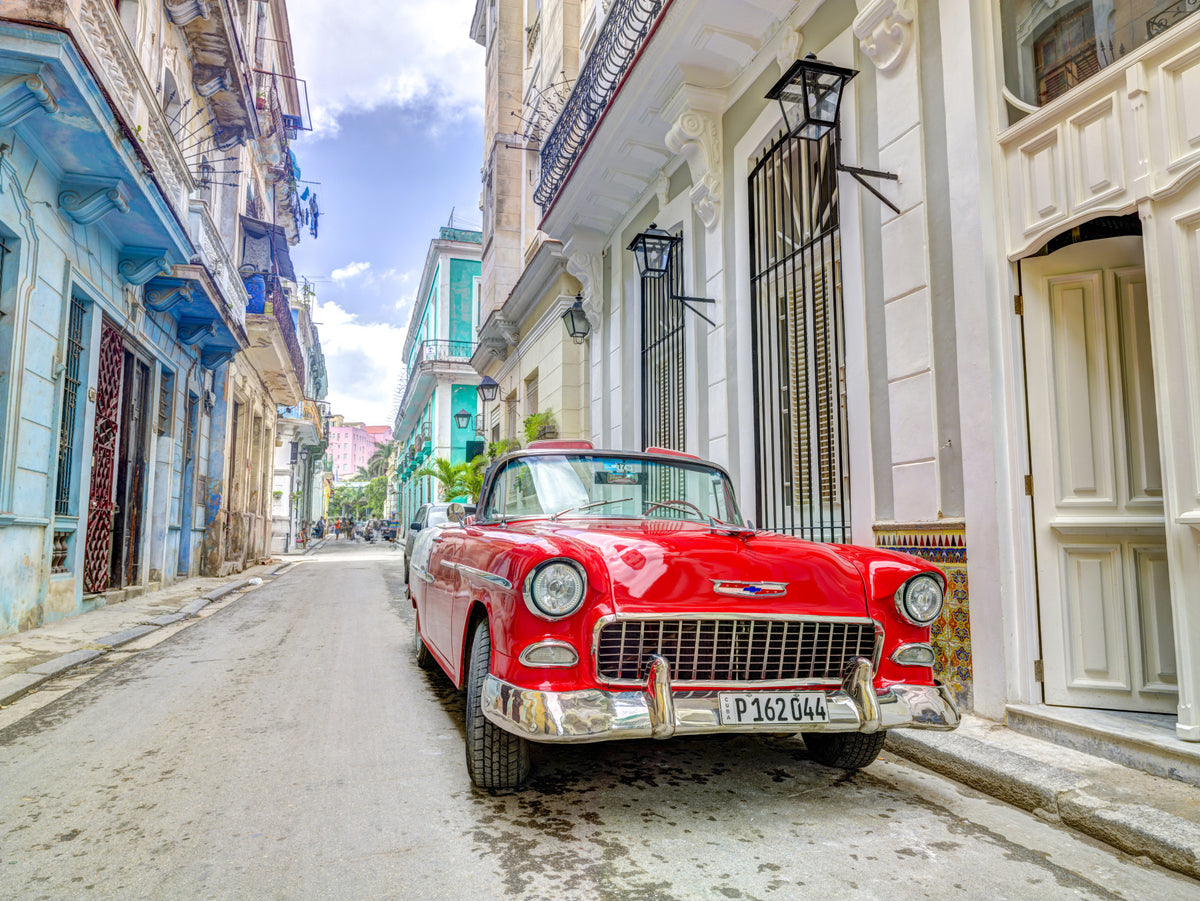 Cuban Classics Wall Mural in your room — zoomed