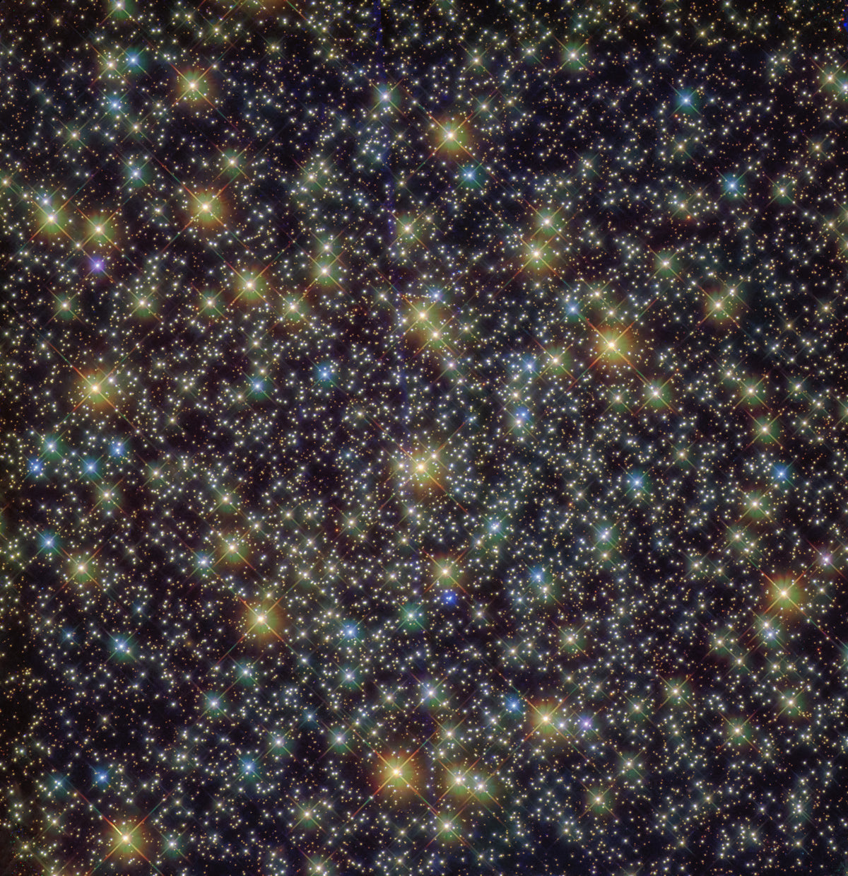 Infinite Universe Wall Mural in your room — zoomed