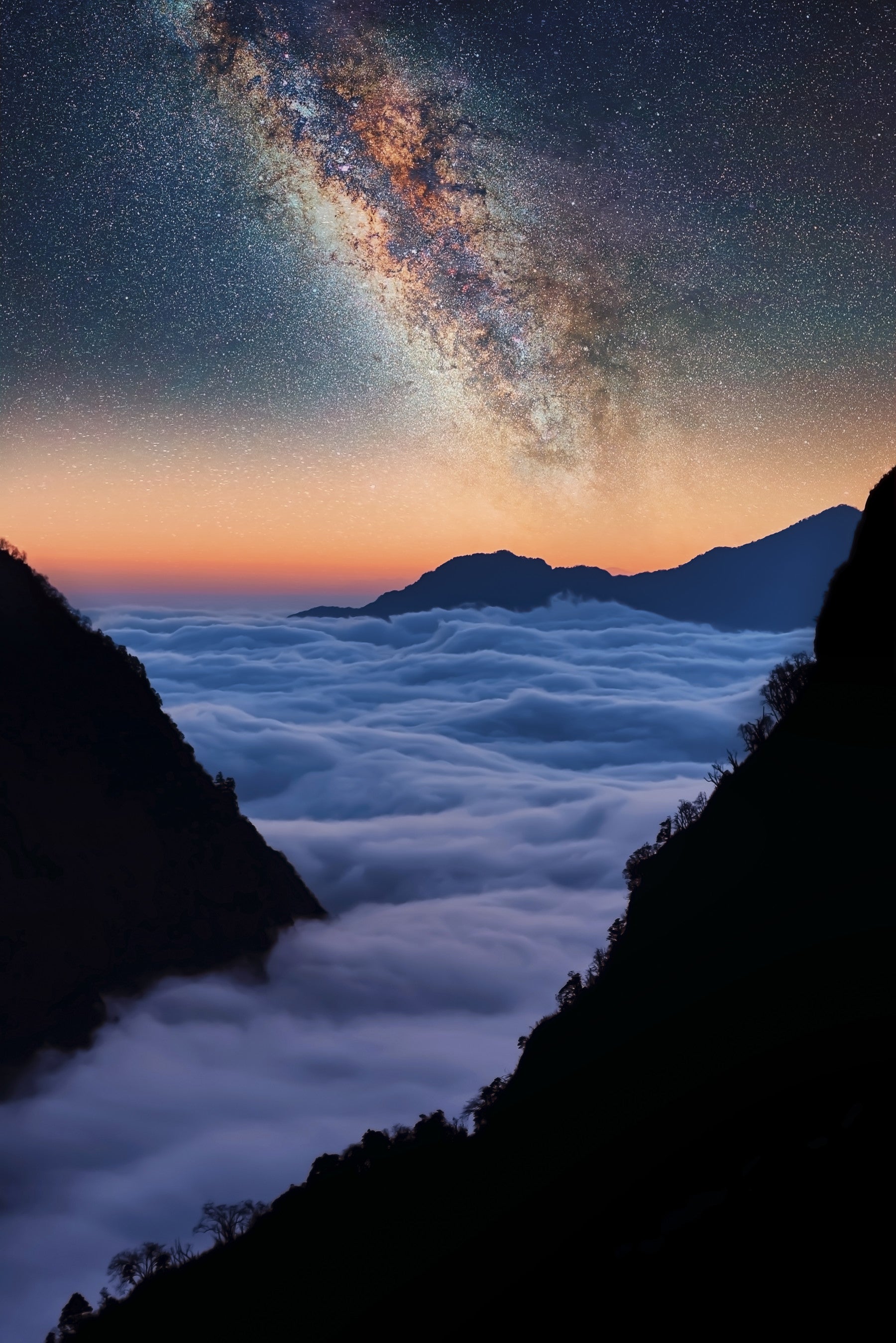 Celestial Valley Wall Mural