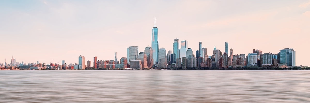 NYC Skyline Serenity Wall Mural in your room