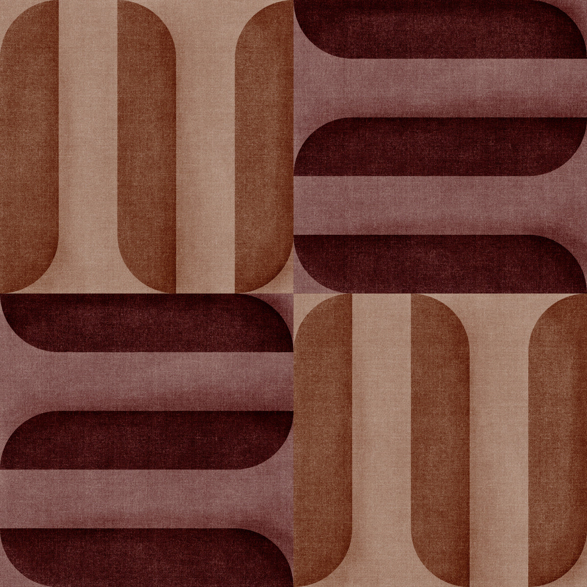 Modern Textured Signs Clay Wallpaper⁠ in your room — zoomed