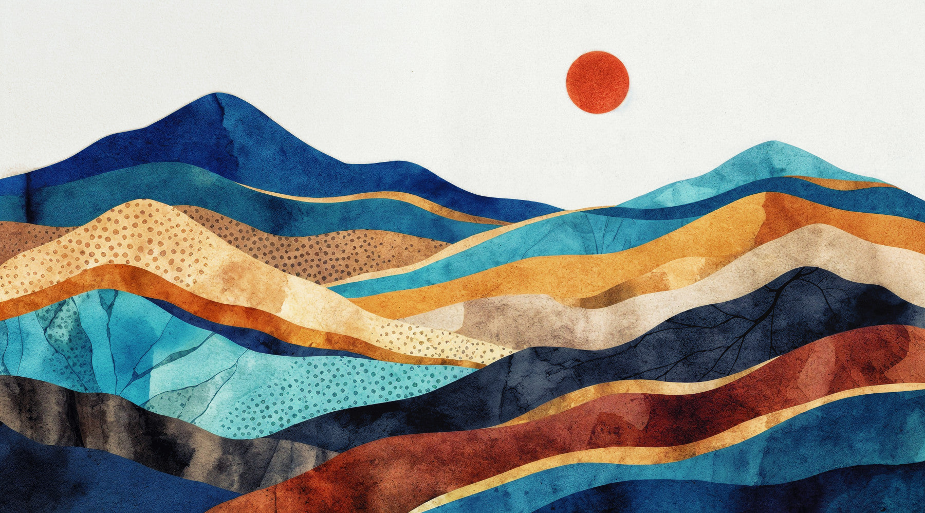 Sunset Vista Wall Mural