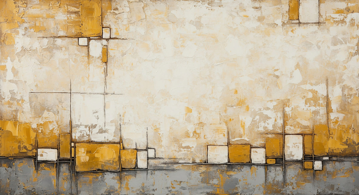 Urban Blocks Wall Mural in your room
