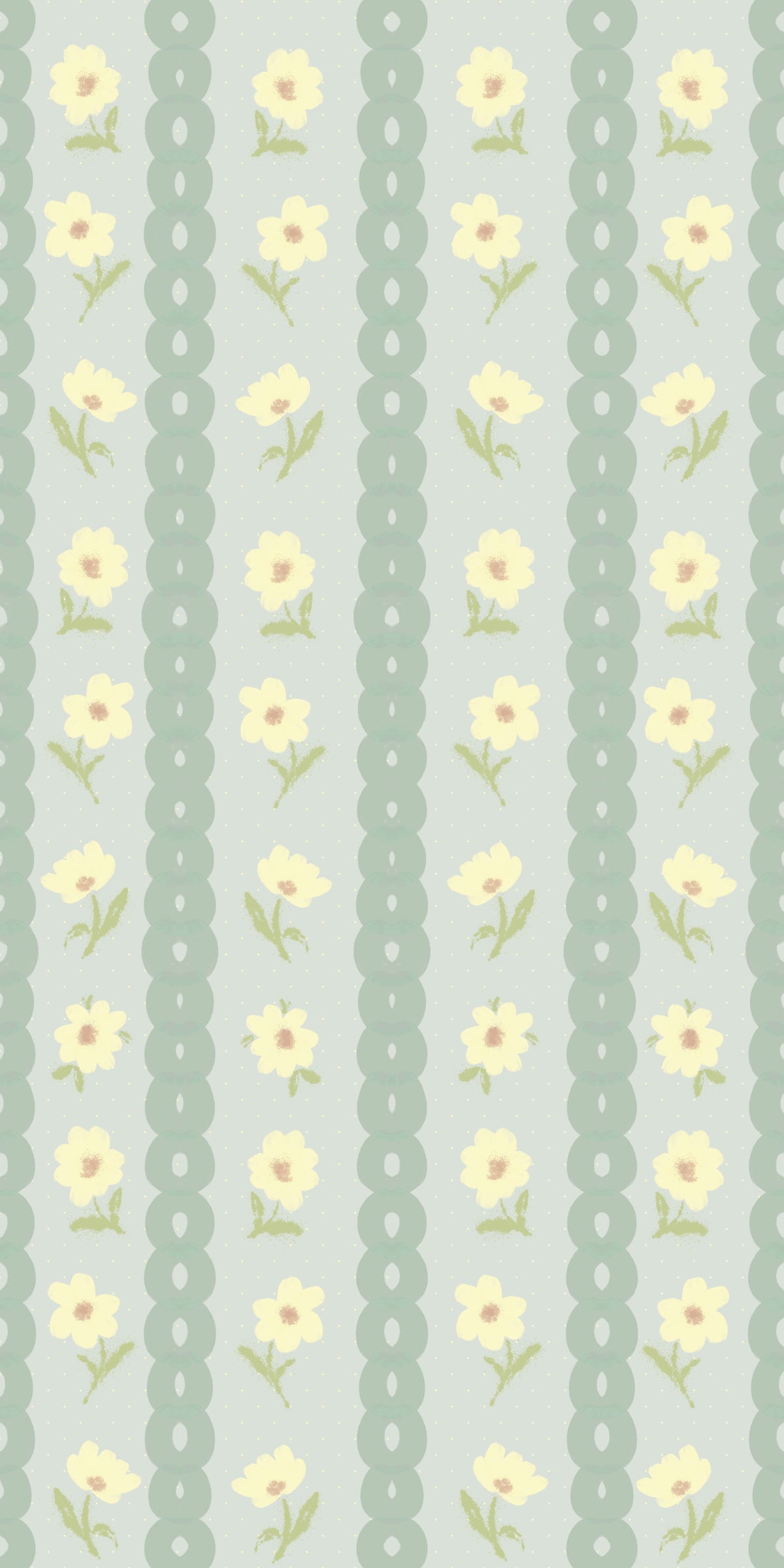 🌼 Daisy Chain 🌼 Dream Wallpaper⁠ in your room — zoomed