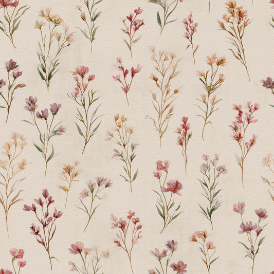 Soft Floral Whispers Wallpaper⁠