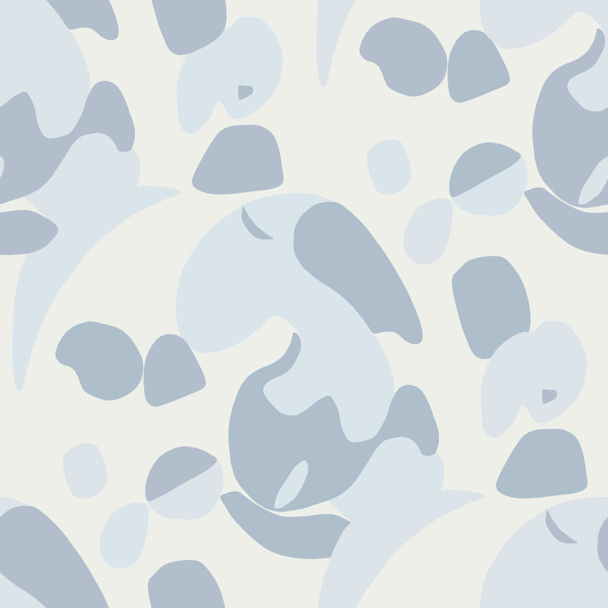 Abstract Blue Cat Wallpaper⁠ in your room