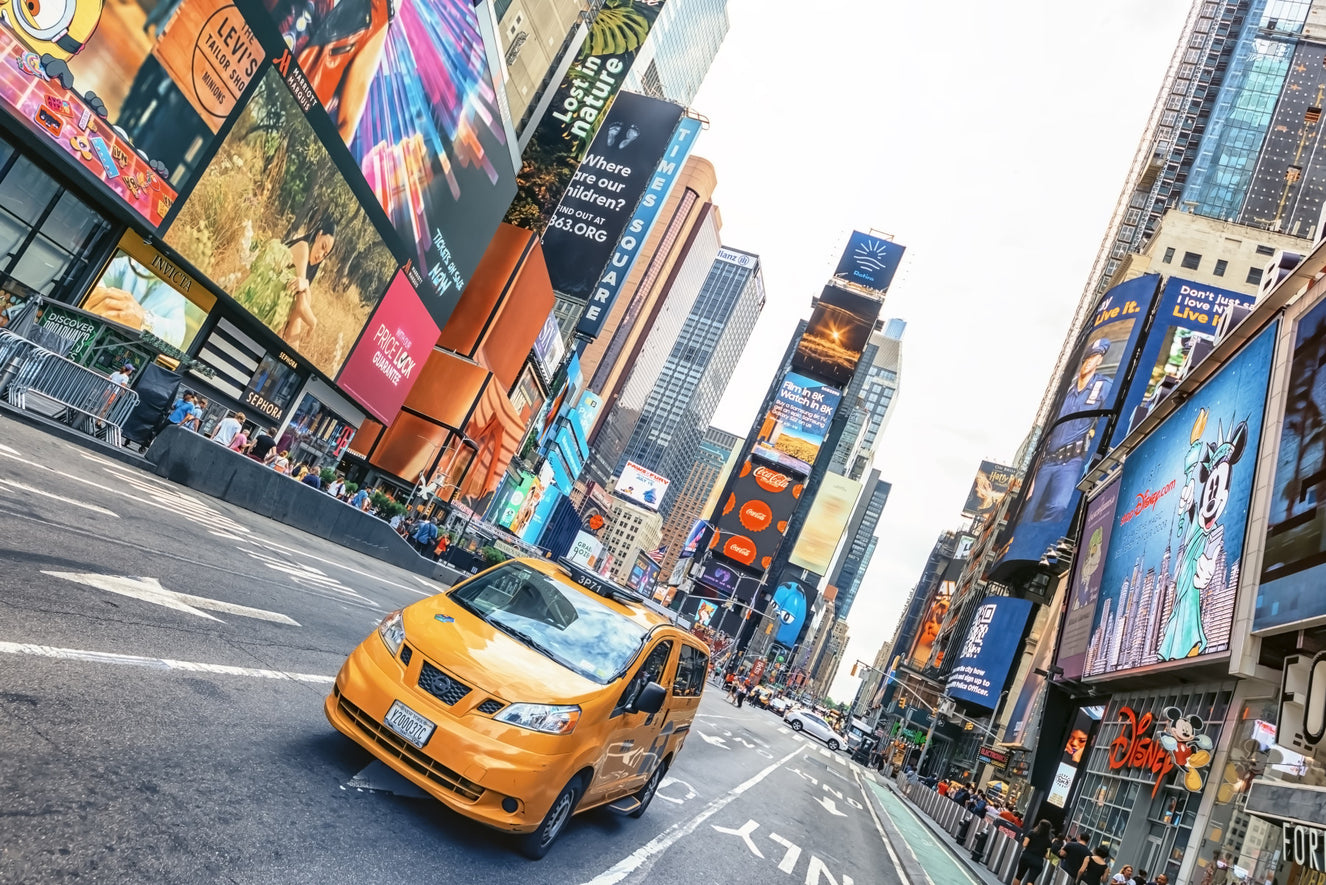 NYC Buzz Wall Mural