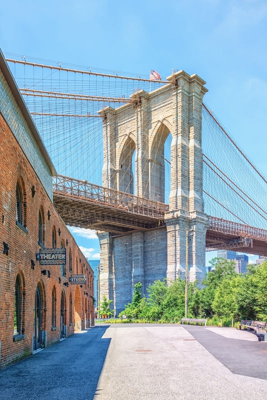 Brooklyn Bridge Vista Wall Mural