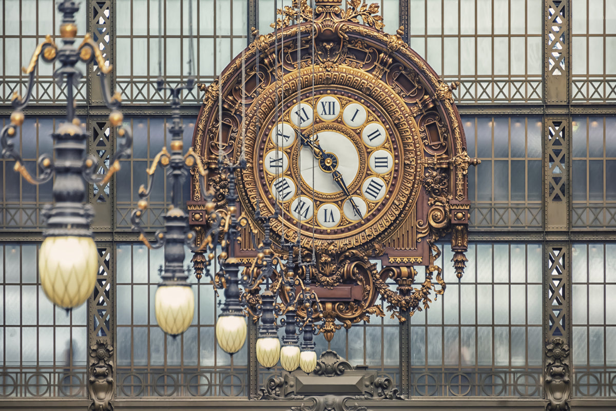 Orsay Clock Wall Mural