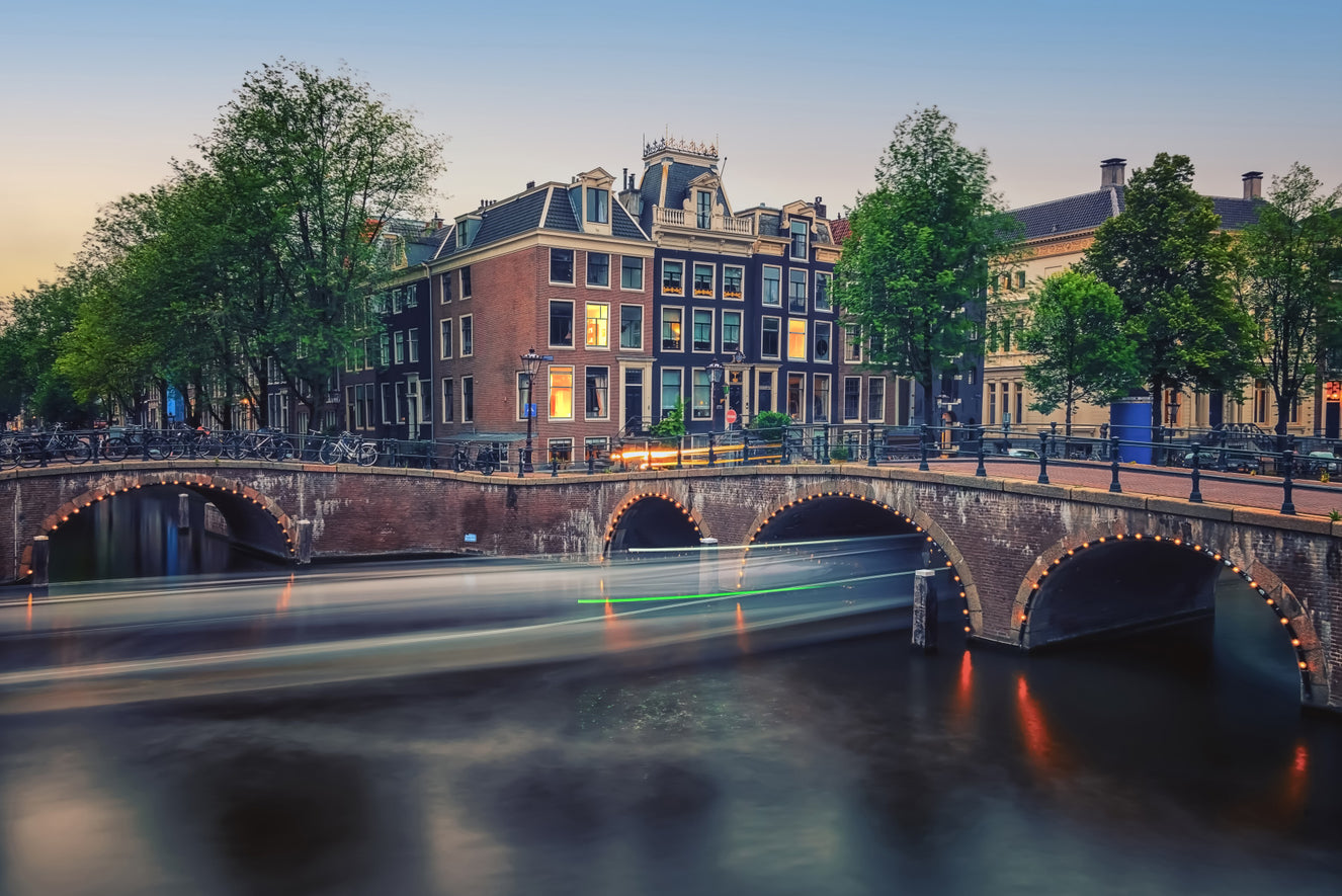 Dutch Canal Dreams Wall Mural