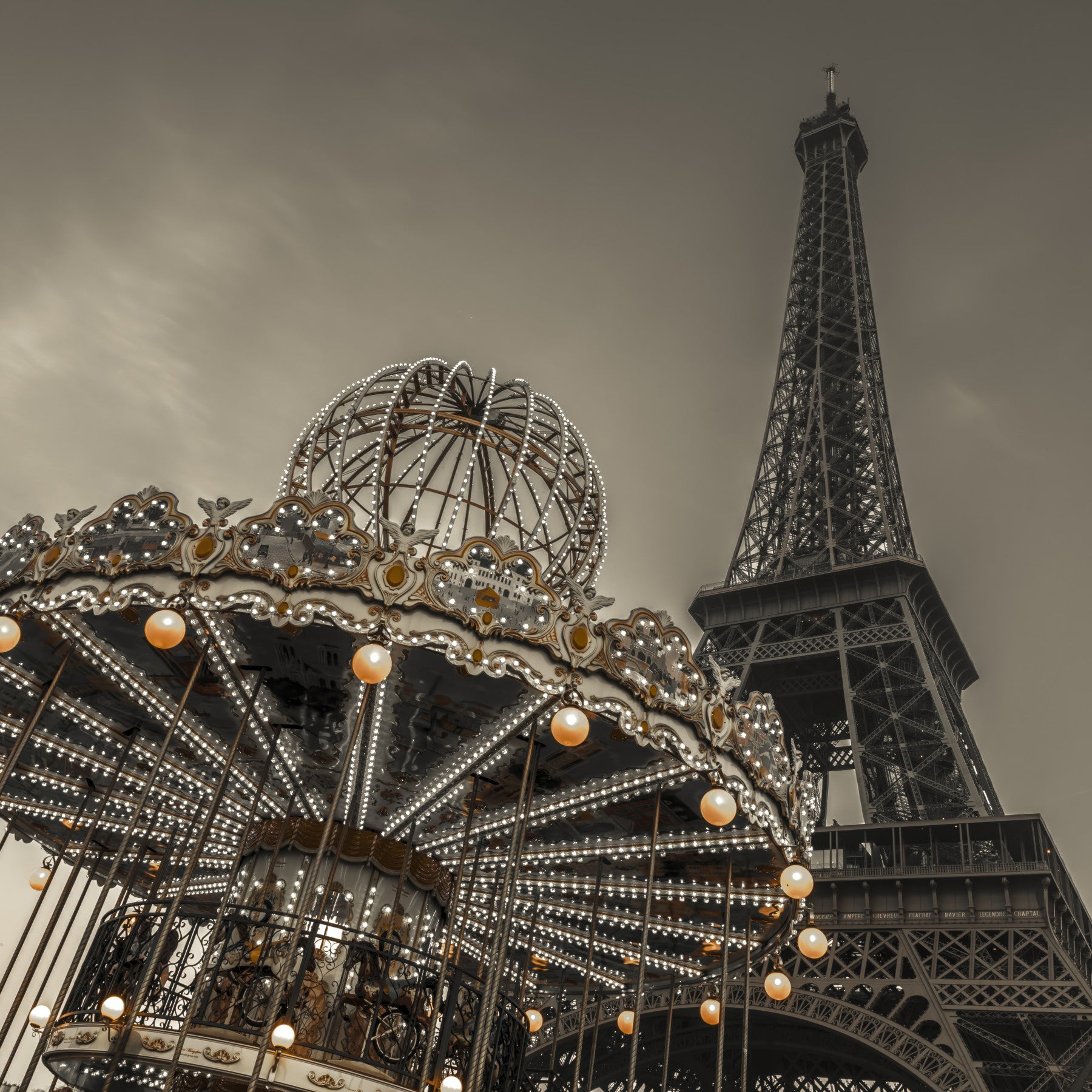 Parisian Dreamscape Wall Mural