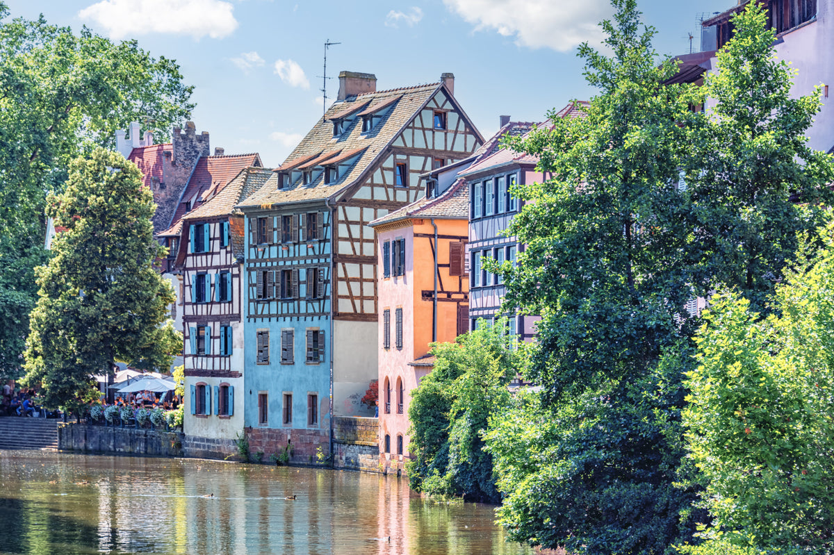 Petite France Charm Wall Mural in your room