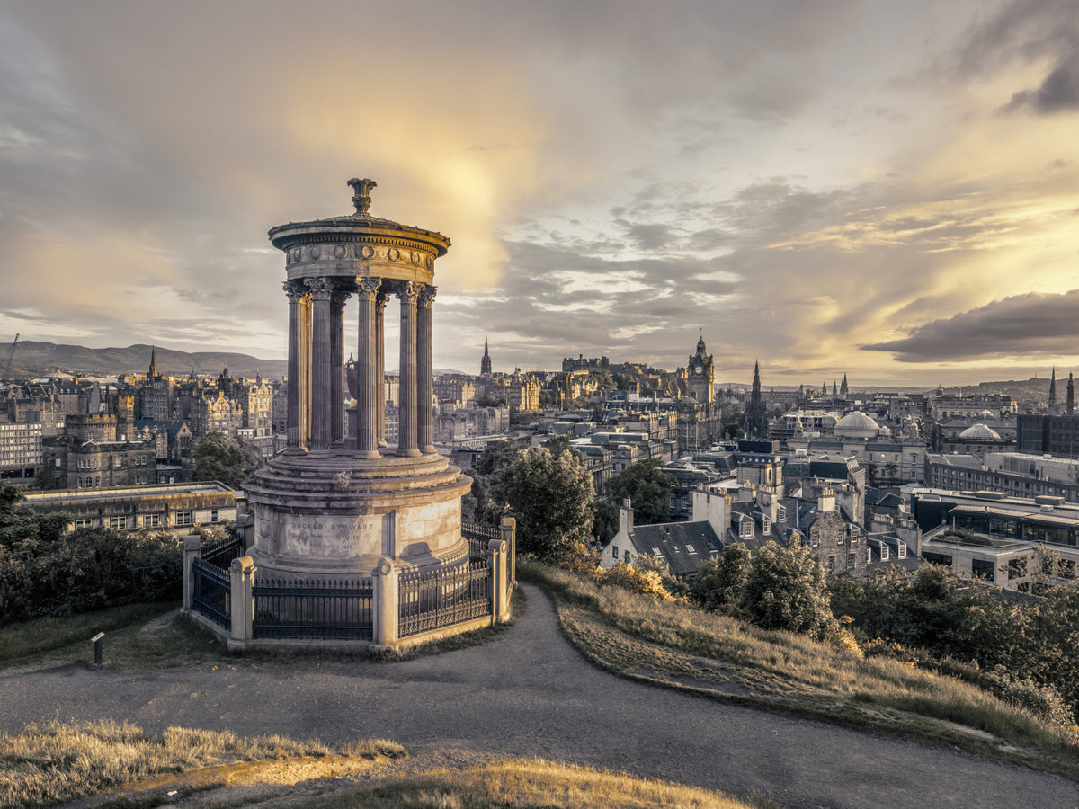 Scottish Skyline Wall Mural in your room