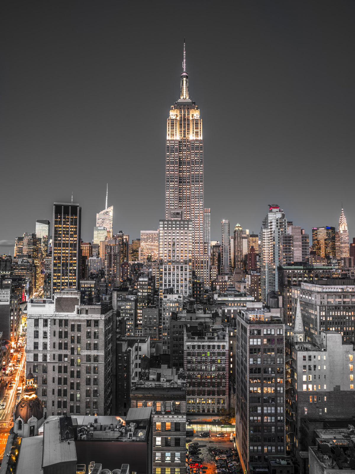 Empire State Building Wall Mural in your room