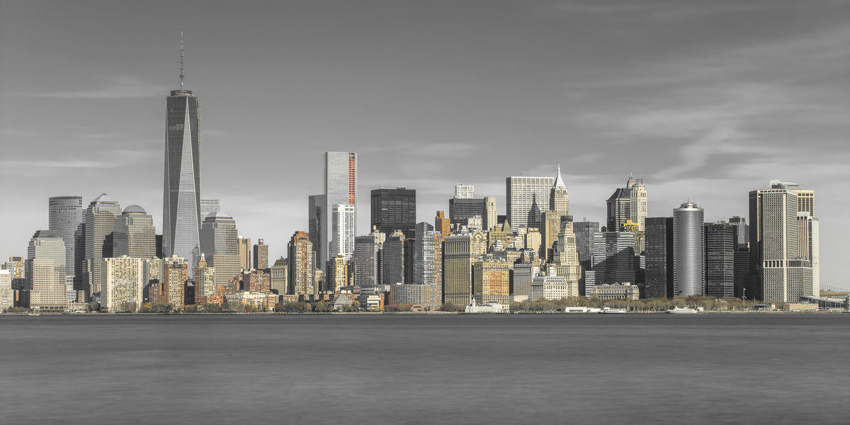 Skyline of New York City Wall Mural in your room