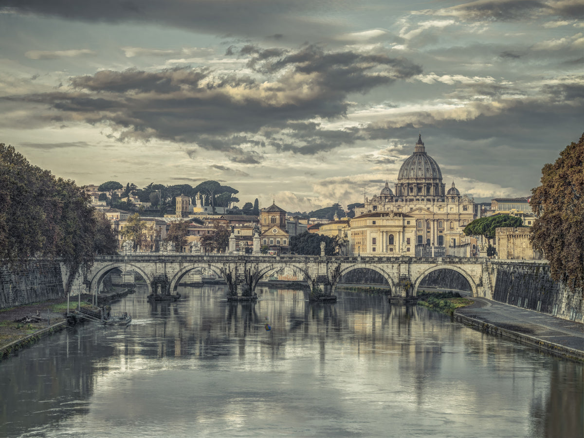 Classic Roman Architecture Wall Mural in your room — zoomed