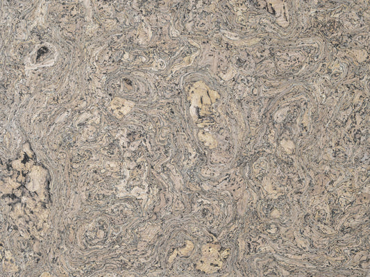 Organic Cork Grain Flow Wall Mural