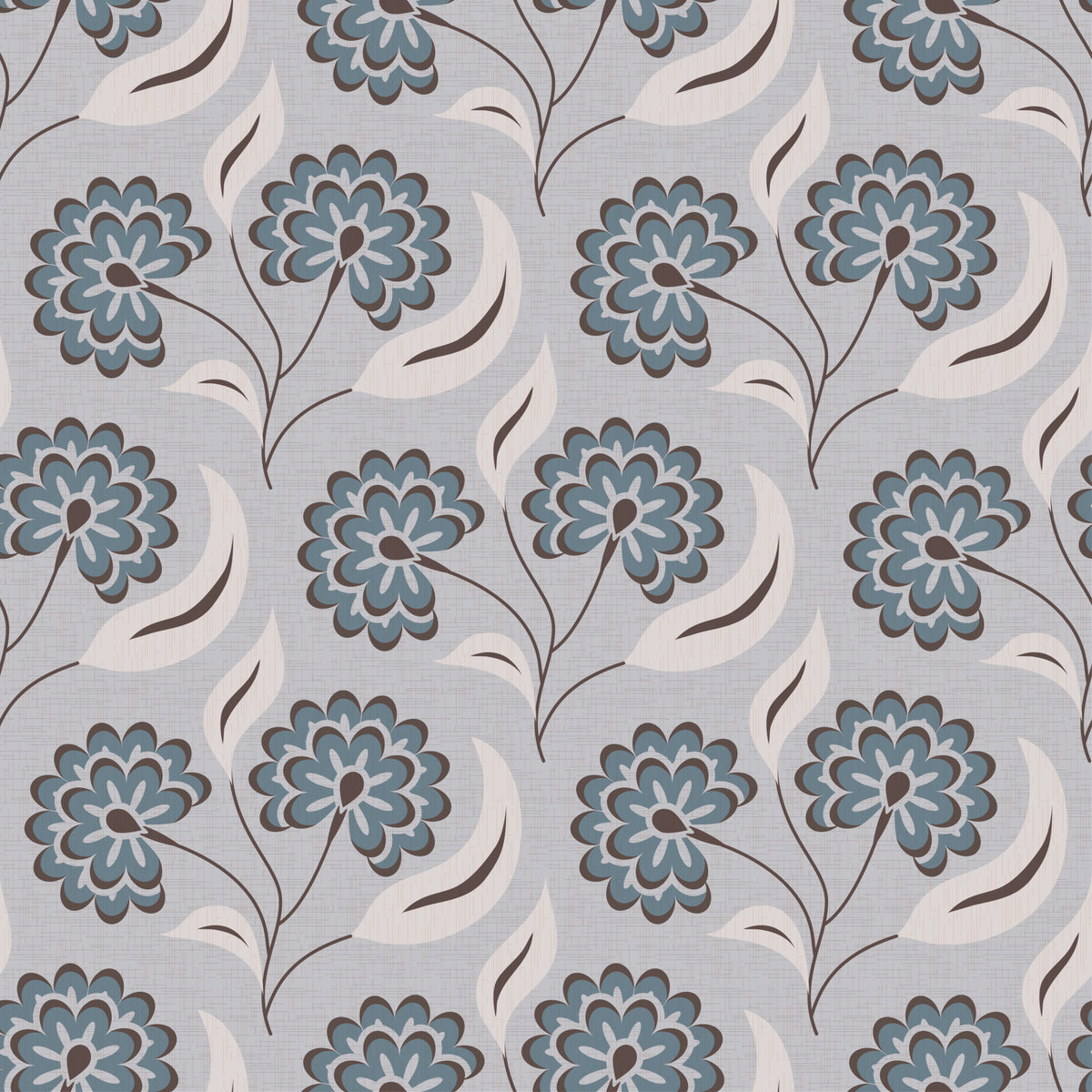 Serene Blooms Wallpaper⁠ in your room — zoomed