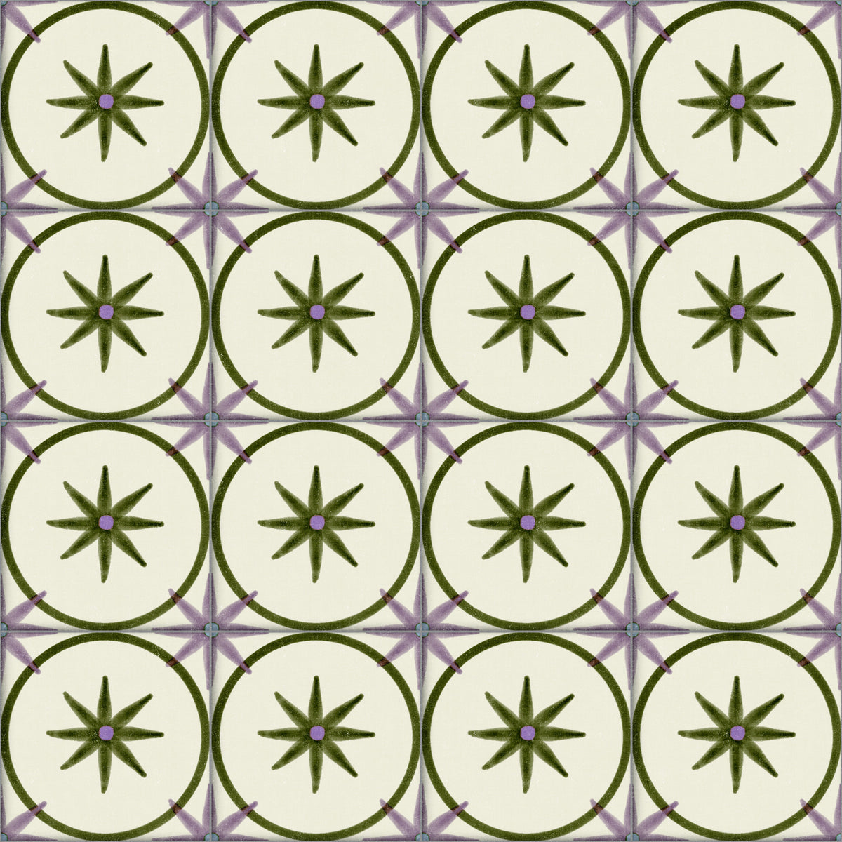 Farmhouse Timeless Backsplash Olive Wallpaper⁠ in your room — zoomed