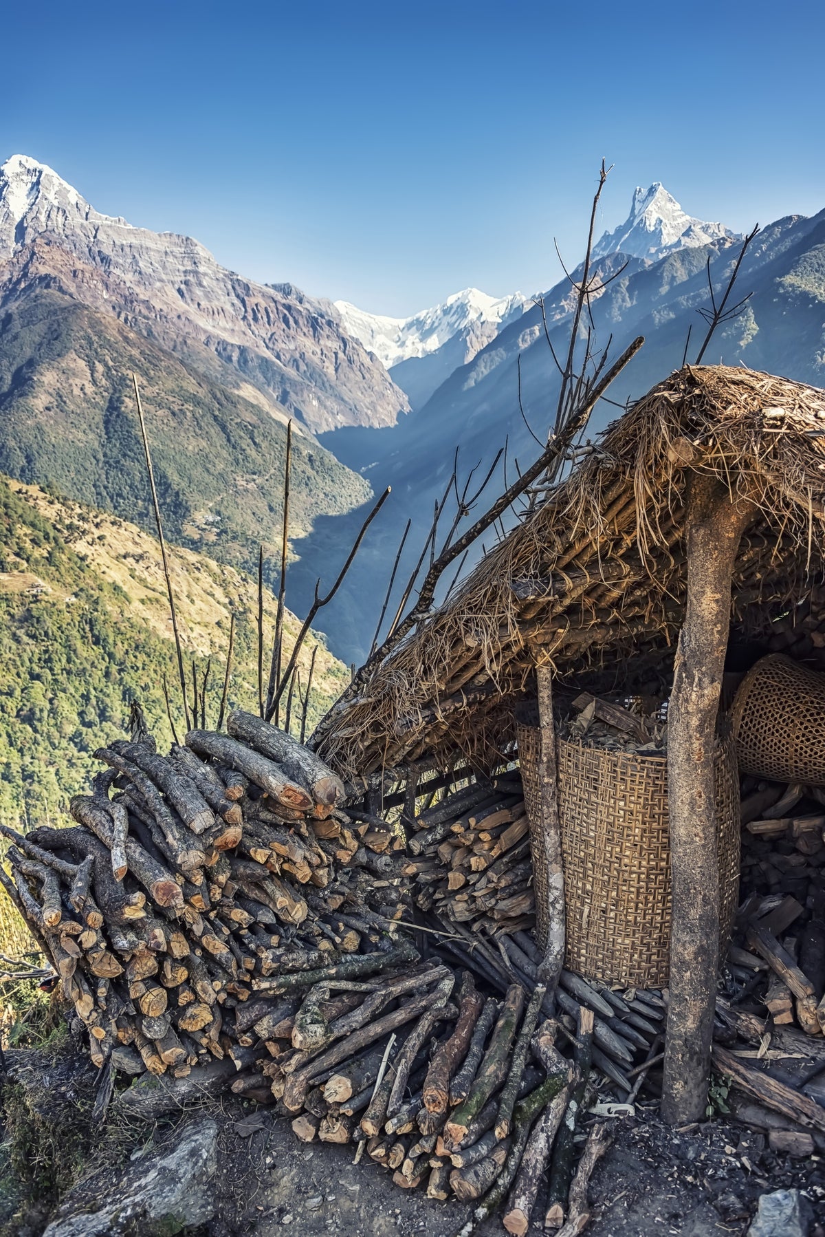 Himalayan Hideaway Wall Mural in your room